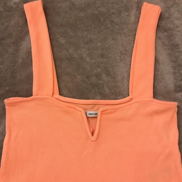 Orange Kimchi Blue Crop Top - Picture 2 of 6